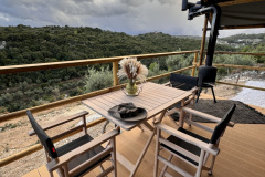 outside view with fireplace
