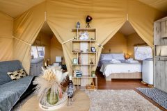 tent entrance